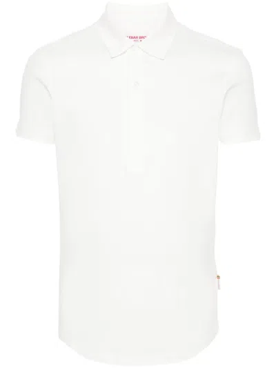 Orlebar Brown Sebastian Polo Shirt In White