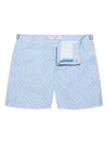 Orlebar Brown Setter Floral-print Swim Shorts In Blue