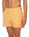 Orlebar Brown Setter High-low 4.5 Swim Trunks In Calypso Orange