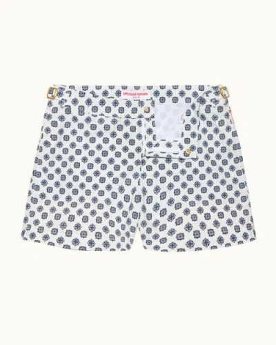 Orlebar Brown Setter Luminis Shorter-length Tailored-fit Swim Shorts In White