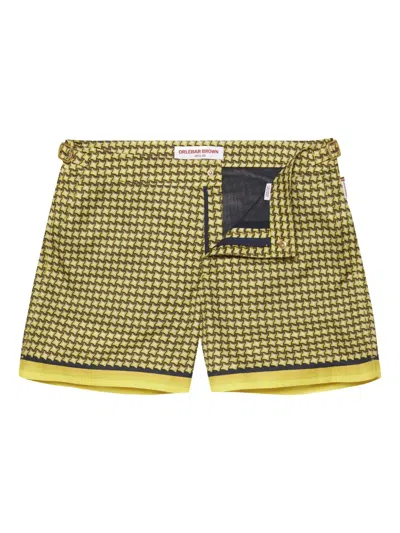 Orlebar Brown Setter Swim Shorts In Yellow