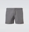 Orlebar Brown Setter Swim Trunks In Gray