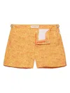 Orlebar Brown Setter High-low 4.5 Swim Trunks In Orange