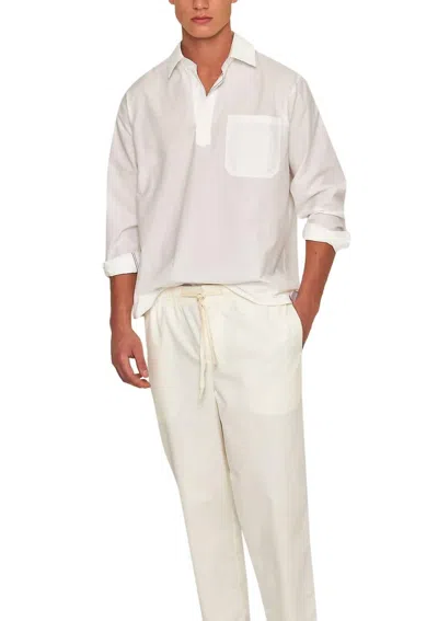 Orlebar Brown Shanklin Shirt In White