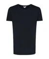 Orlebar Brown Short Sleeve Cotton T-shirt In Black