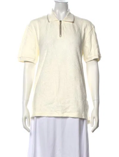 Pre-owned Orlebar Brown Short Sleeve Polo W/ Tags In Neutrals