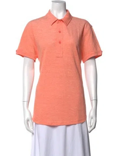 Pre-owned Orlebar Brown Short Sleeve Polo W/ Tags In Red