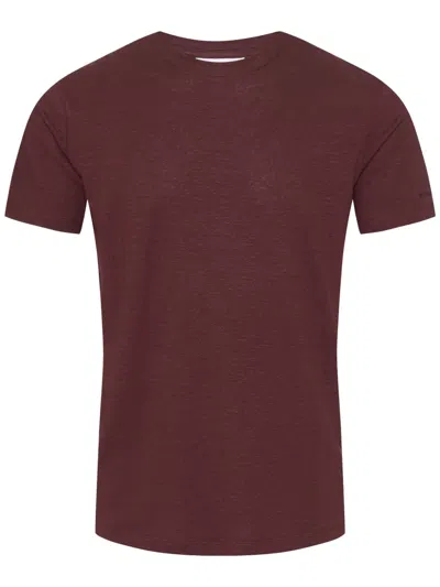 Orlebar Brown Short Sleeve T-shirt In Red