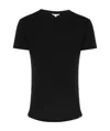 Orlebar Brown Short Sleeved Cotton T-shirt In Black