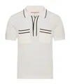 Orlebar Brown Short-sleeved Polo Shirt In White