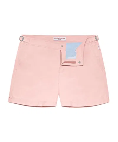 Orlebar Brown Shorter-length Swim Short In Pink Sand