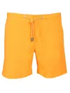 Orlebar Brown Mens Calypso Orange Bulldog Mid-length Lightweight Drawcord Swim Shorts In Orange