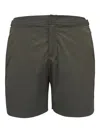 Orlebar Brown Side Adjusters Swim Shorts In Green