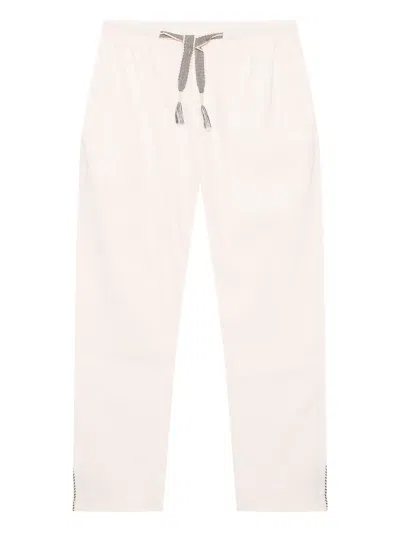 Orlebar Brown Sonoran Drawstring Side-stripe Trousers In Pink
