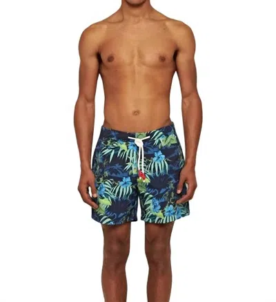 Orlebar Brown Standard Islet Swim Shorts In Night Iris In Blue