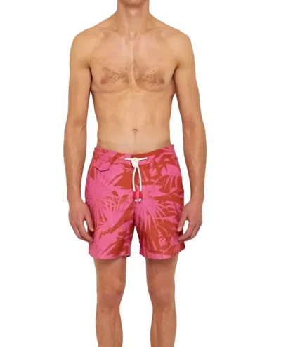 Orlebar Brown Standard Palmetto Swim Shorts In Candy In Pink