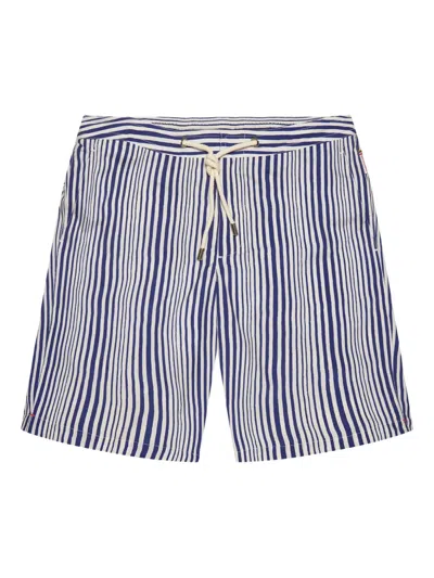 Orlebar Brown Striped Swim Shorts In Multi