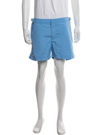 Pre-owned Orlebar Brown Swim Trunks In Blue