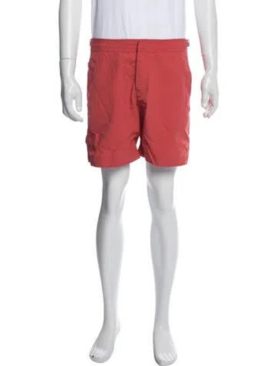 Pre-owned Orlebar Brown Swim Trunks In Orange