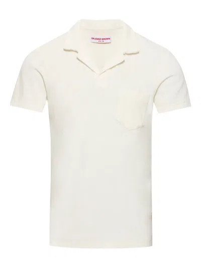Orlebar Brown Maitan Ii Camp-collar Linen Shirt In White