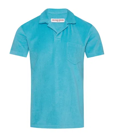 ORLEBAR BROWN TERRY POLO SHIRT