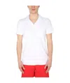 Orlebar Brown Terry Polo T-shirt In White