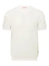 Orlebar Brown Textured-knit T-shirt In White