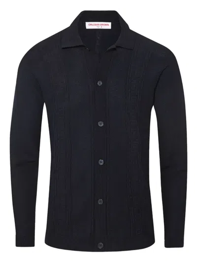 Orlebar Brown Tiernan Shirt In Black