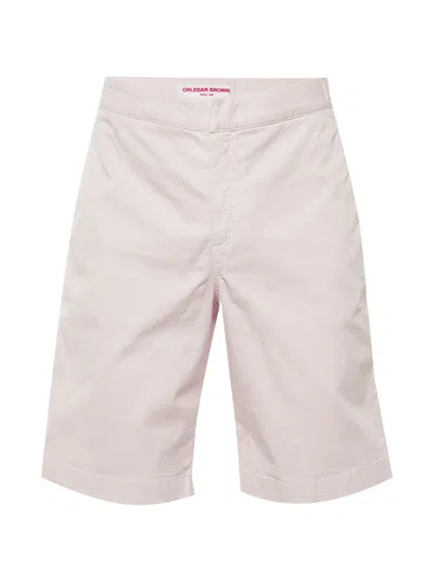 Pre-owned Orlebar Brown Tonal-stitching Cotton Shorts In Pink