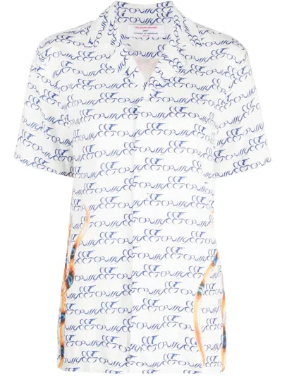 Orlebar Brown Travis James Bond Shirt In White