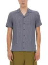 Orlebar Brown Travis Seglas Shirt In Blue