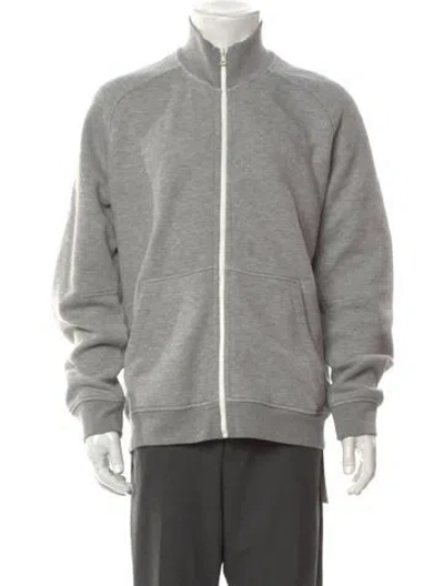 Pre-owned Orlebar Brown Turtleneck Long Sleeve Sweatshirt In Gray