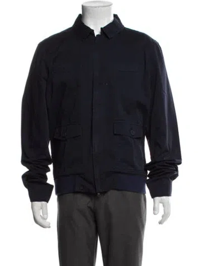Pre-owned Orlebar Brown Utility Jacket In Blue