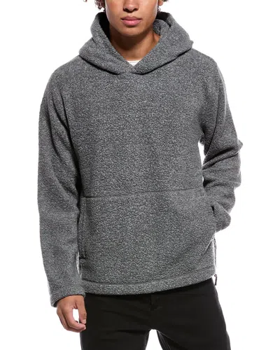 Orlebar Brown Vetle Wool & Cashmere-blend Hoodie In Gray