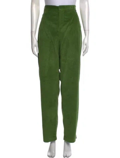 Pre-owned Orlebar Brown Wide Leg Pants In Green