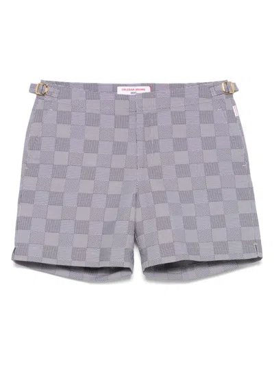Orlebar Brown X 007 Bulldog Swim Shorts In Black