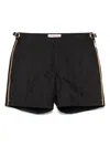 Orlebar Brown X 007 Bulldog Swim Shorts In Black