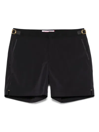 Orlebar Brown X 007 Bulldog Swim Shorts In Black