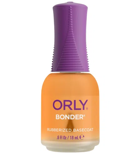 Orly Bonder Rubberized Base Coat, 0.6 Oz. In Orange