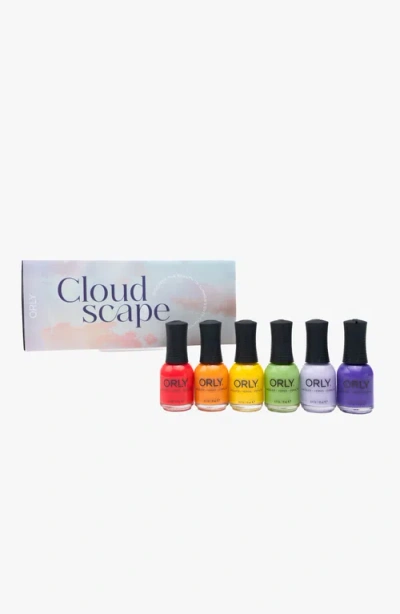Orly Cloudscape 6pix Nail Lacquer Set In Vibrant Summer Hues