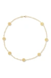 Orly Marcel Sacred Flower Station Bracelet In Gold