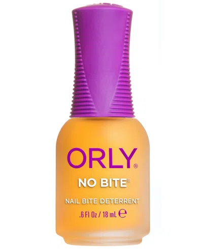 Orly No Bite Nail Bite Deterrent, 0.6 Oz. In Orange