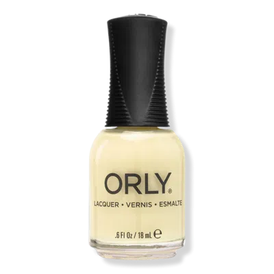 Orly Pastel Nail Lacquer - Honey Yuzu In Yellow