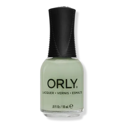 Orly Pastel Nail Lacquer - Matcha Foam In Green