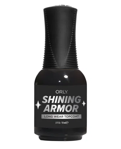 Orly Shining Armor Long-wear Top Coat, 0.6 Oz. In Clear