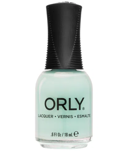 Orly Twinkling Veil Nail Lacquer, 0.6 Oz. In Pastel Blue Green Creme