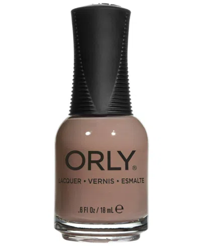 Orly Twinkling Veil Nail Lacquer, 0.6 Oz. In Rich,creme Nude With Warm Brown Underto