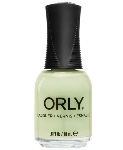 Orly Twinkling Veil Nail Lacquer, 0.6 Oz. In Soft Pastel Green Creme
