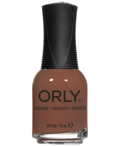 Orly Twinkling Veil Nail Lacquer, 0.6 Oz. In Warm Brown Nude Creme