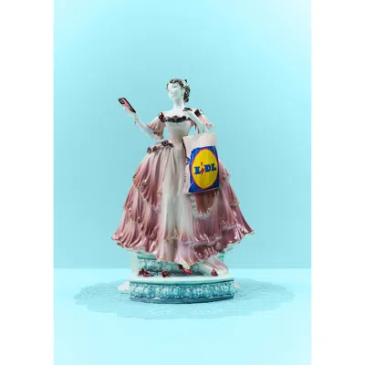 Ornament Art High Street Honey Giclée Photo Print.  A Two Size